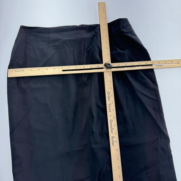 Boss Hugo Boss Skirt Womens Large Black Pencil Straight A Line Career - Picture 9 of 10